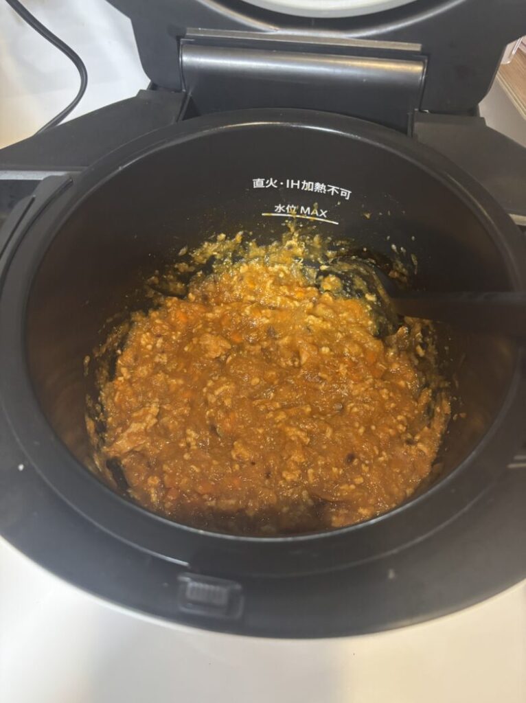 ホットクック ドライカレー